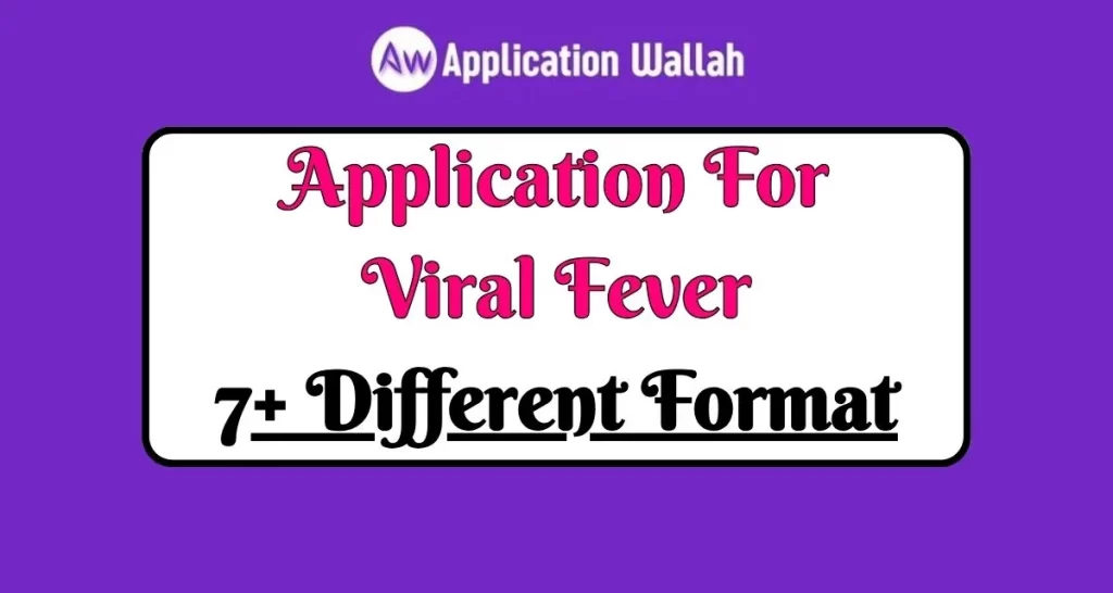 Application For Viral Fever